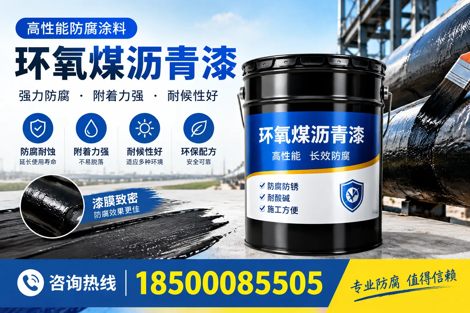 环氧煤沥青漆使用中的常见问题解答，丹东用户必看